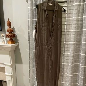 Olive green jumpsuit
